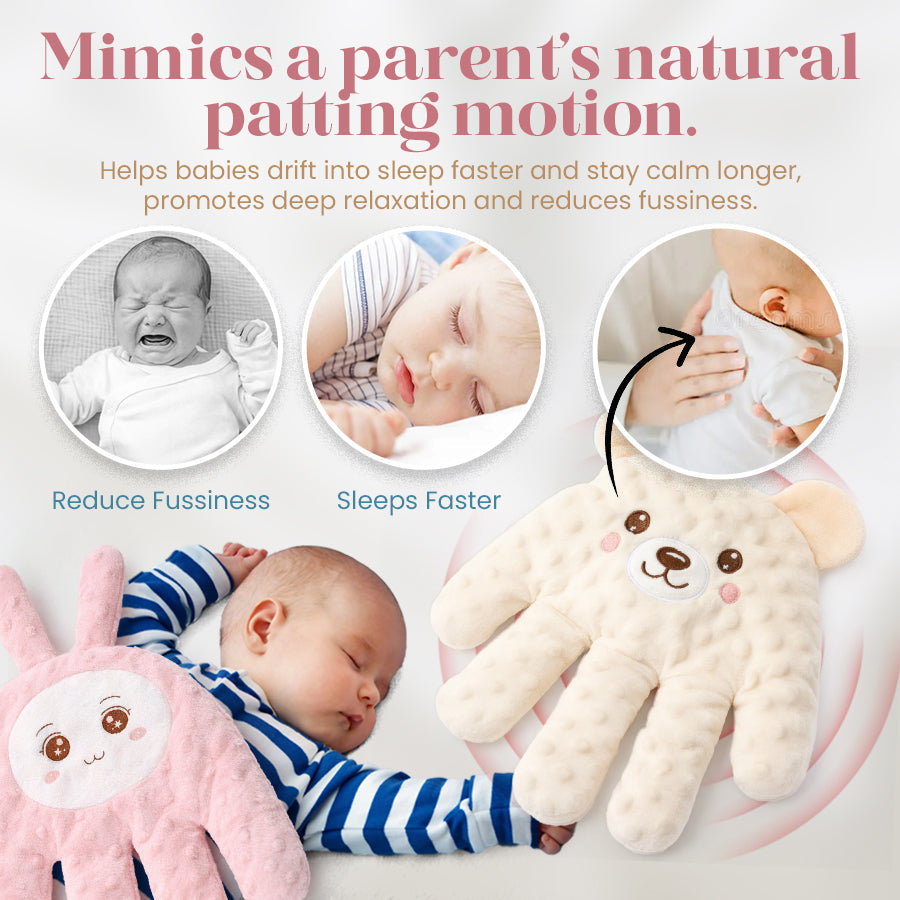 Baby Soothing Weighted Patting | Anti-Startle Sleep Aid for Newborns